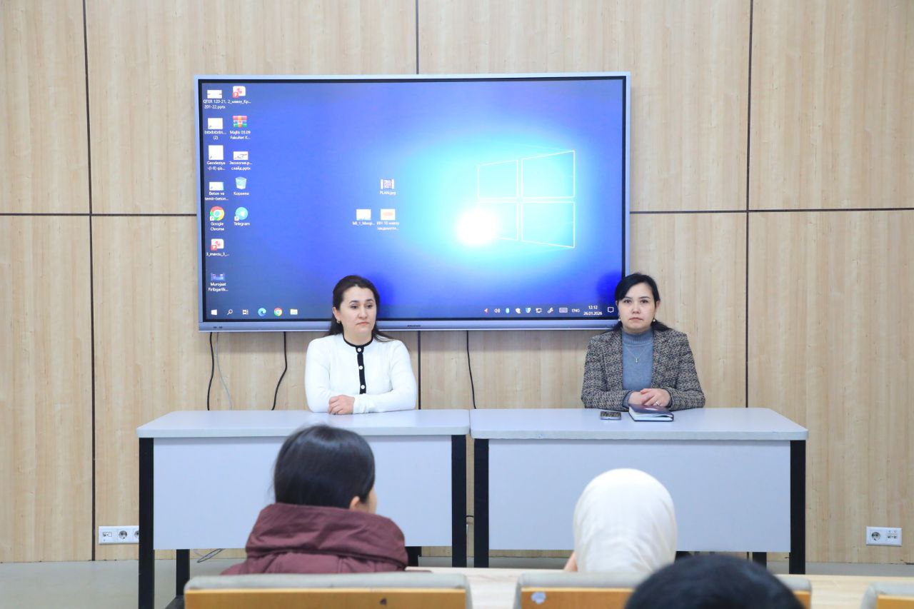 Toshkent arxitektura-qurilish universitetida Yunusobod tumanidagi 288-maktabning bitiruvchi sinf o‘quvchilari uchun ekskursiya tashkil etildi